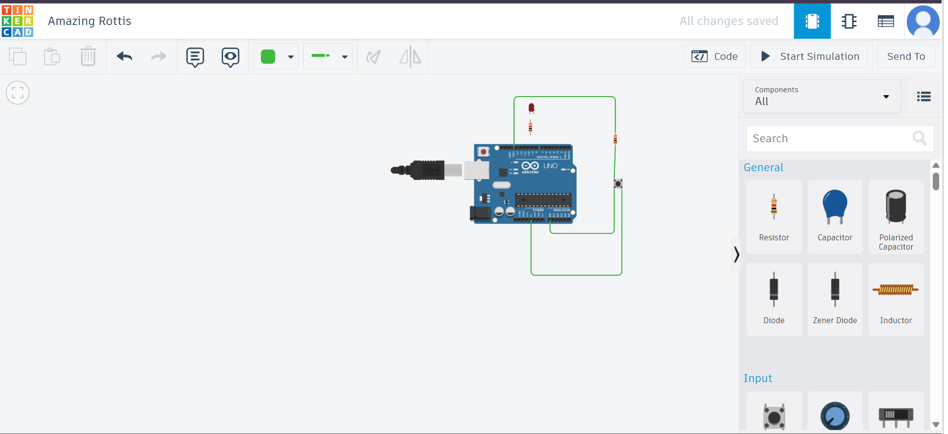 Add Resistors and LEDs